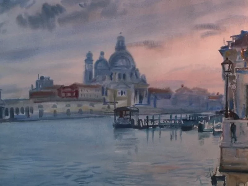 1888-Jerzy Rupniewski - Motivo veneziano V (1927)